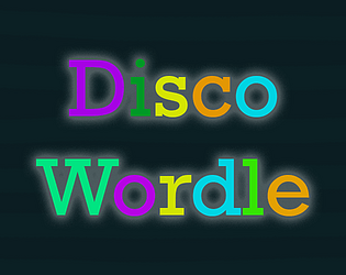 Game cover: Disco Wordle