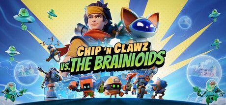 Game cover: Chip 'n Clawz vs. The Brainioids