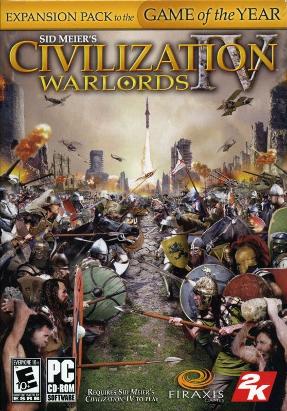 Game cover: Sid Meier's Civilization IV: Warlords