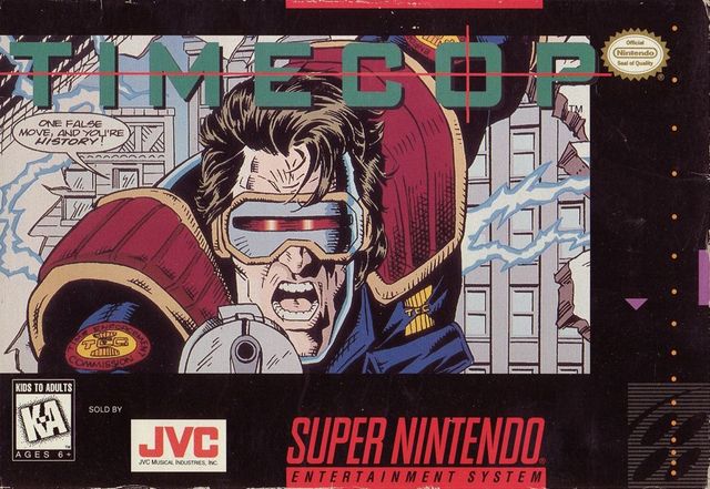 Game cover: Timecop