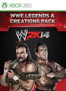 Game cover: WWE 2K14: Legends and Creation Pack