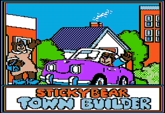 Game cover: Stickybear: Town Builder
