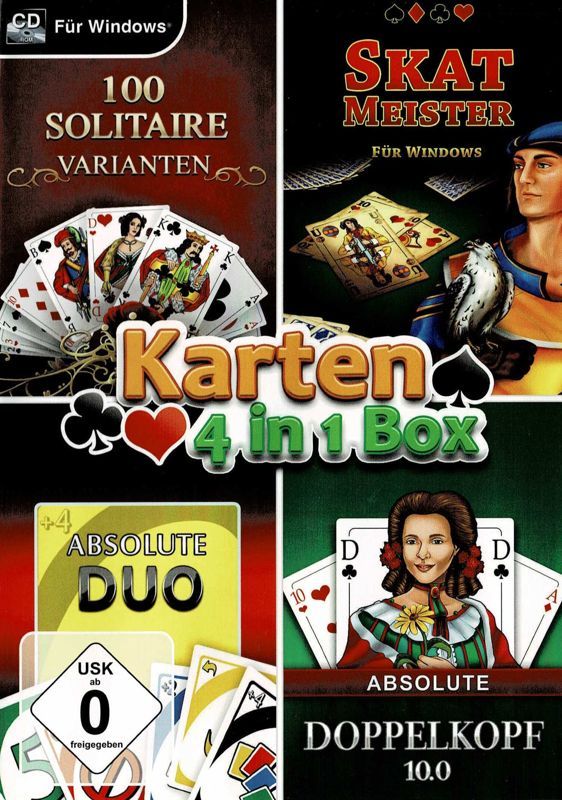 Game cover: Karten 4in1 Box