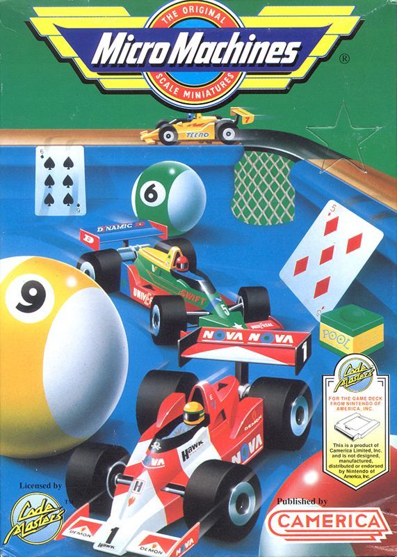 Game cover: Micro Machines