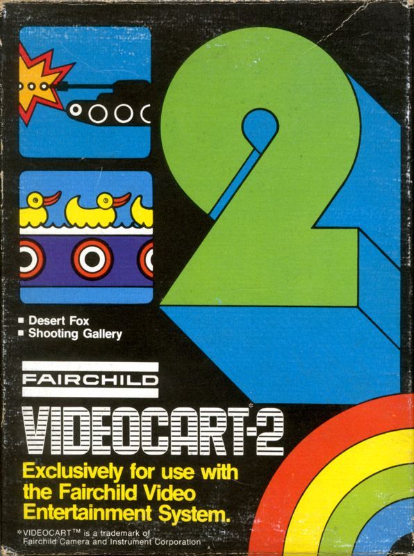 Game cover: Videocart-2: Desert Fox, Shooting Gallery