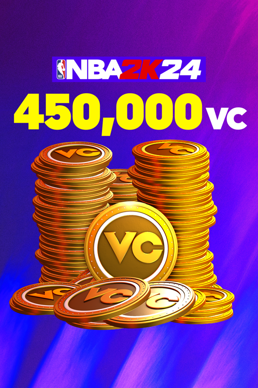 Game cover: NBA 2K24: 450,000 VC