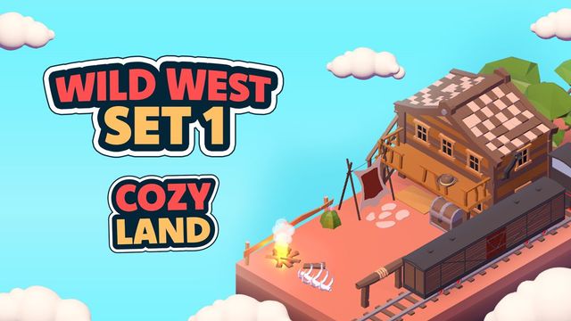 Game cover: Cozy Land: Wild West Set 1