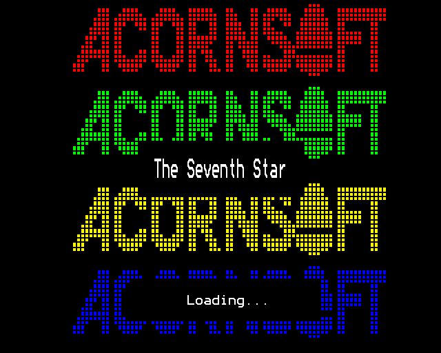 Game cover: The Seventh Star