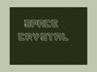Game cover: Space Crystal