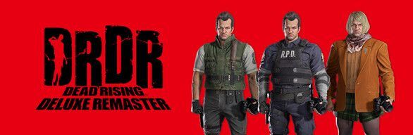 Game cover: DRDR: Dead Rising Deluxe Remaster - Costumes & BGM: Resident Evil Heroes Pack