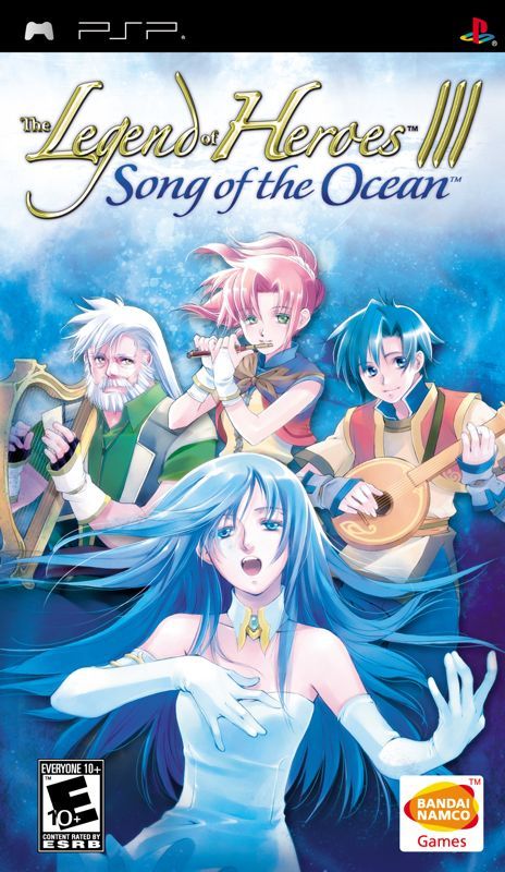 Game cover: The Legend of Heroes III: Song of the Ocean