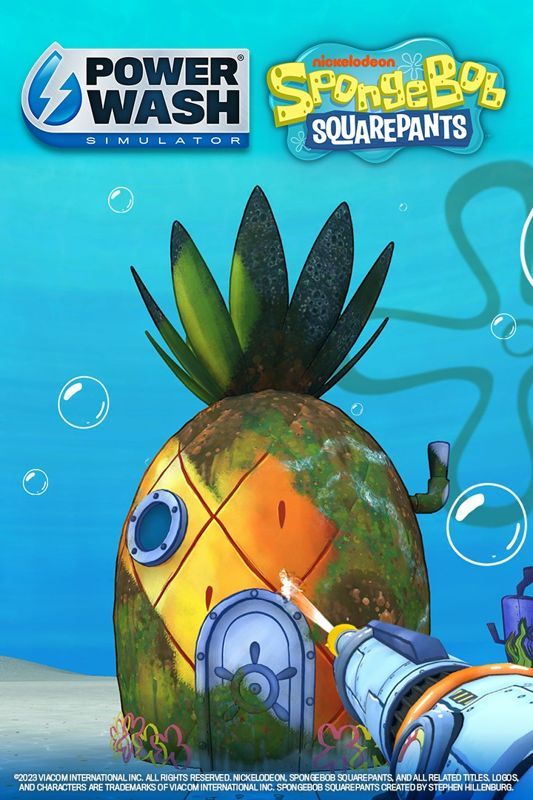 Game cover: PowerWash Simulator: SpongeBob SquarePants