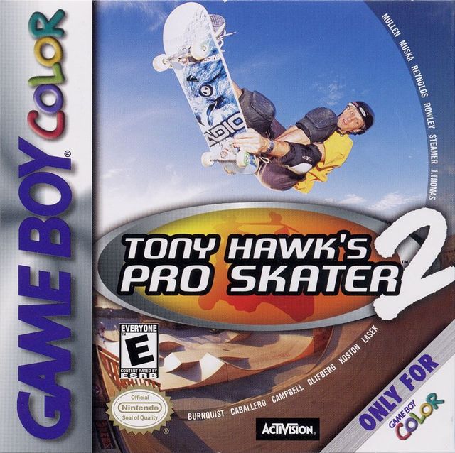 Game cover: Tony Hawk's Pro Skater 2