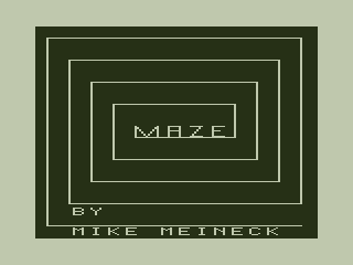 Game cover: Midas Maze