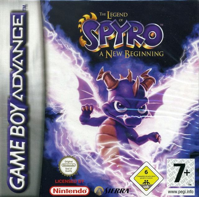 Game cover: The Legend of Spyro: A New Beginning