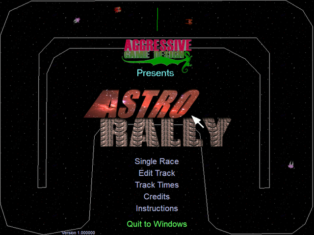 Game cover: Astro Rally
