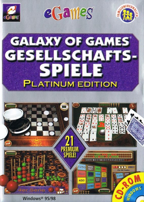 Game cover: Galaxy of Games: Platinum Edition