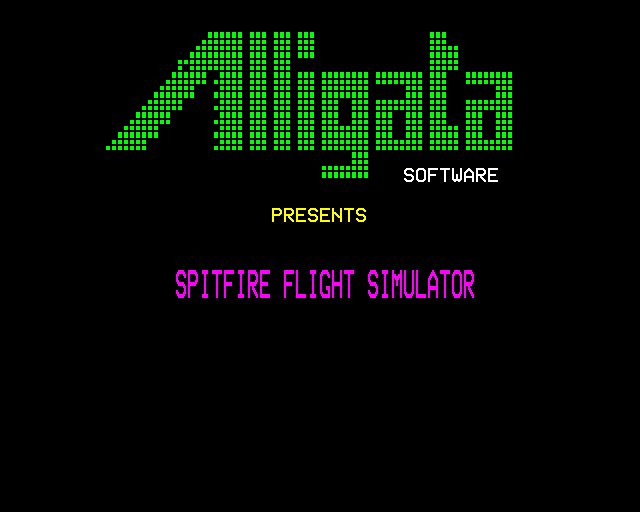 Game cover: Spitfire Flight Simulator