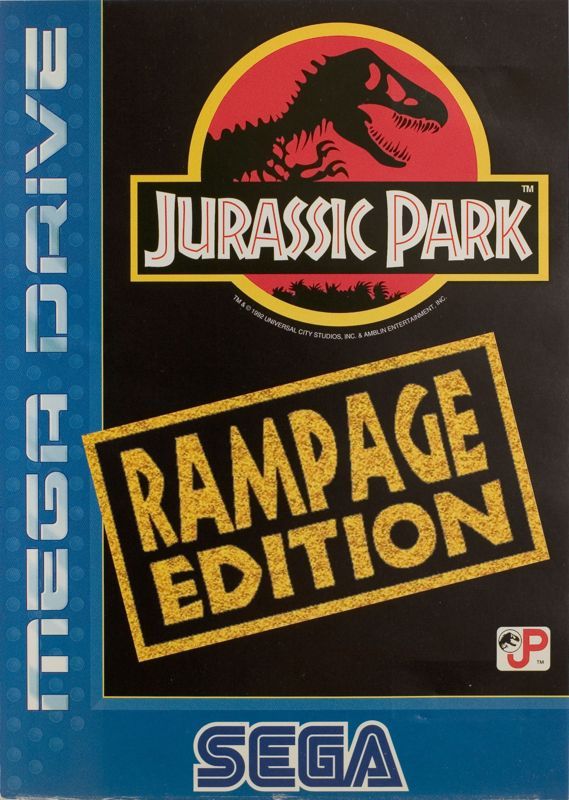 Game cover: Jurassic Park: Rampage Edition