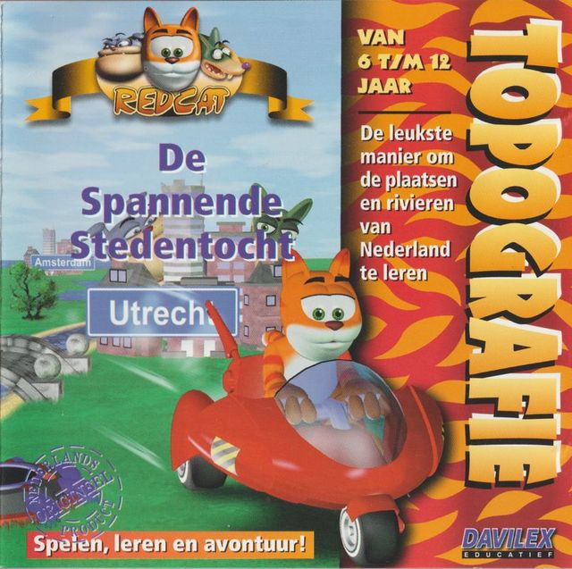 Game cover: RedCat: Topografie - De Spannende Stedentocht