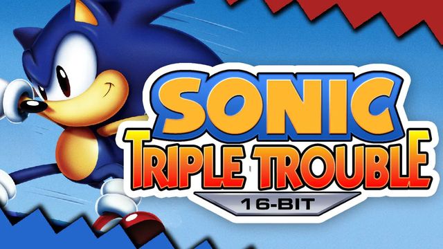 Game cover: Sonic Triple Trouble 16-Bit
