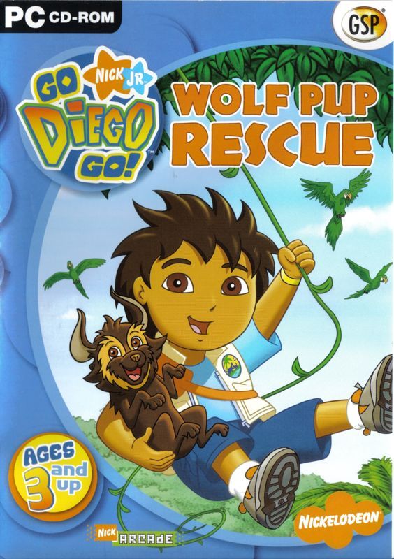 Game cover: Go, Diego, Go! Wolf Pup Rescue