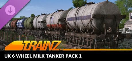 Game cover: Trainz 2022: UK 6 Wheel Milk Tanker Pack 1