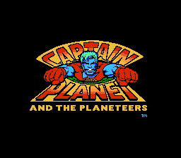 Game cover: Captain Planet and the Planeteers