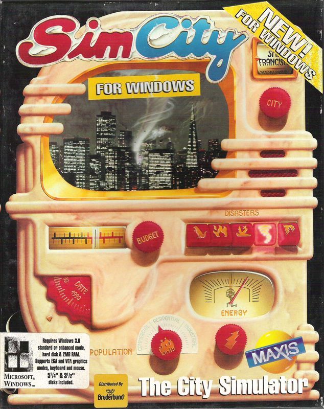 Game cover: SimCity Classic