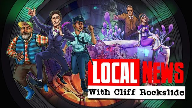 Game cover: Local News with Cliff Rockslide