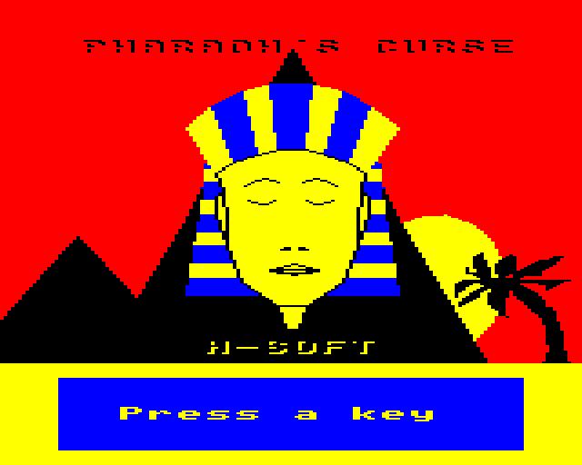 Game cover: Pharaoh's Curse