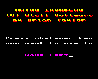 Game cover: Maths Invaders