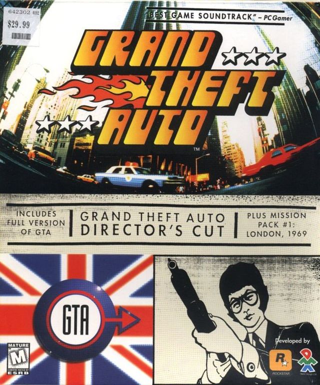Game cover: Grand Theft Auto: Director's Cut