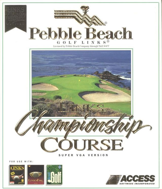 Game cover: Links: Championship Course - Pebble Beach