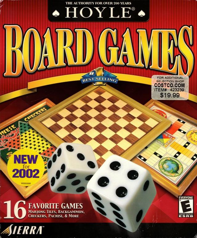 Game cover: Hoyle Board Games 2001