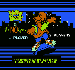 Game cover: Wally Bear and the NO! Gang