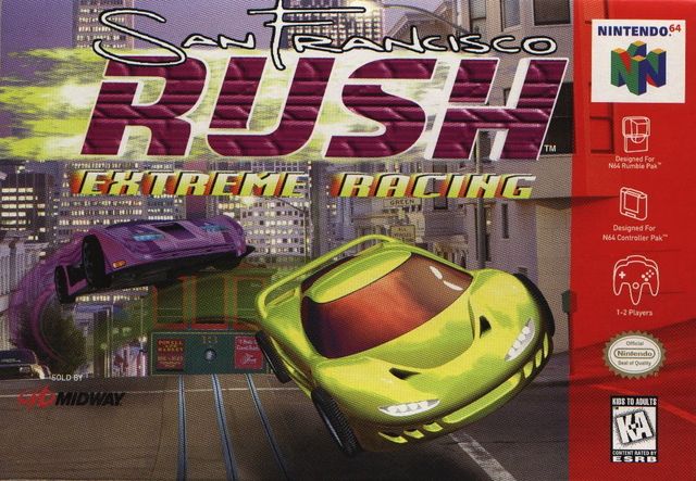 Game cover: San Francisco Rush: Extreme Racing