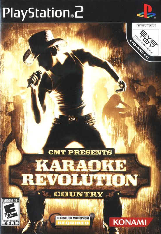 Game cover: CMT Presents: Karaoke Revolution - Country