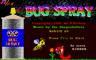 Game cover: Bug Spray