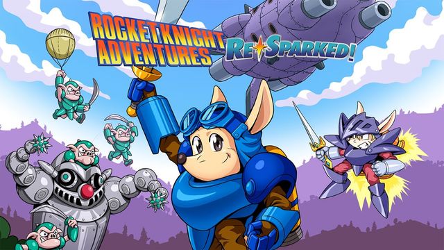 Game cover: Rocket Knight Adventures: Re-Sparked!