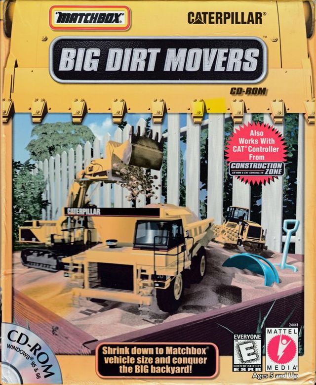 Game cover: MatchBox Caterpillar Big Dirt Movers