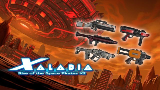 Game cover: Xaladia: Rise of the Space Pirates X2 - Gun Weapons Pack