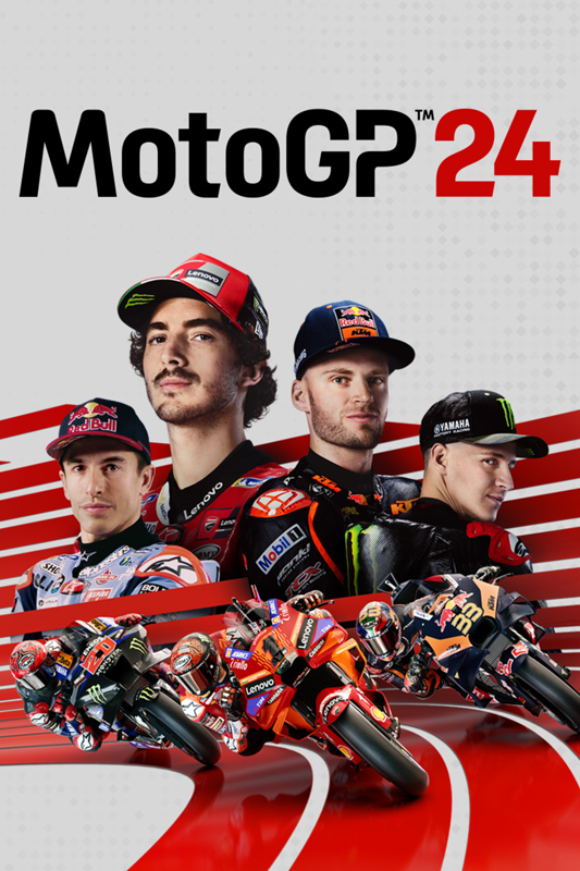 Game cover: MotoGP 24