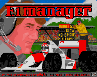 Game cover: F.1 Manager