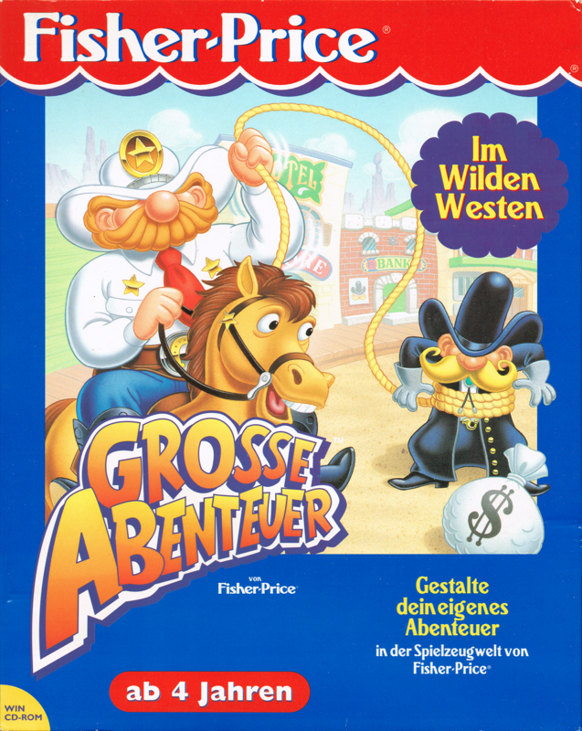 Game cover: Great Adventures by Fisher-Price: Wild Western Town