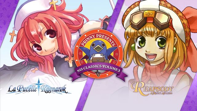 Game cover: Prinny Presents NIS Classics Volume 3: La Pucelle: Ragnarok / Rhapsody: A Musical Adventure