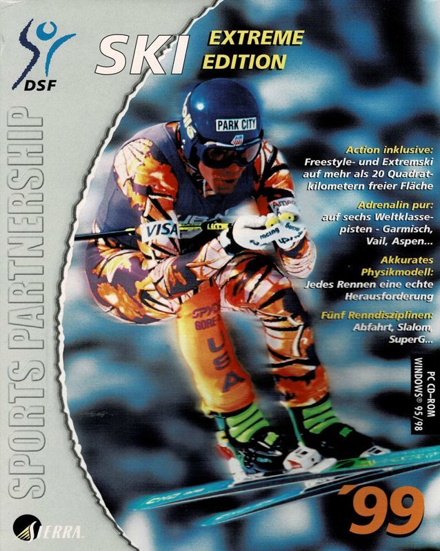 Game cover: Front Page Sports: Ski Racing '99