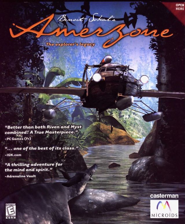 Game cover: Amerzone: The Explorer's Legacy
