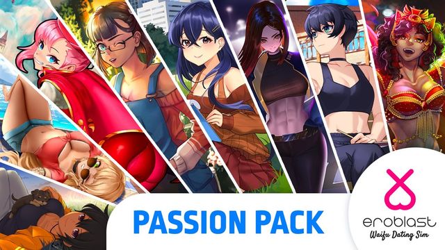 Game cover: Eroblast: Passion Pack