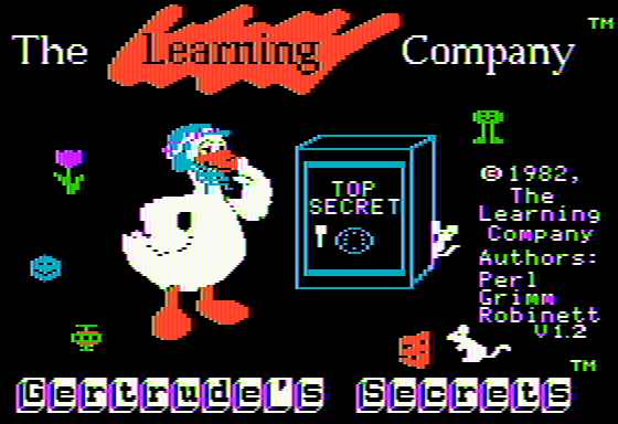 Game cover: Gertrude's Secrets